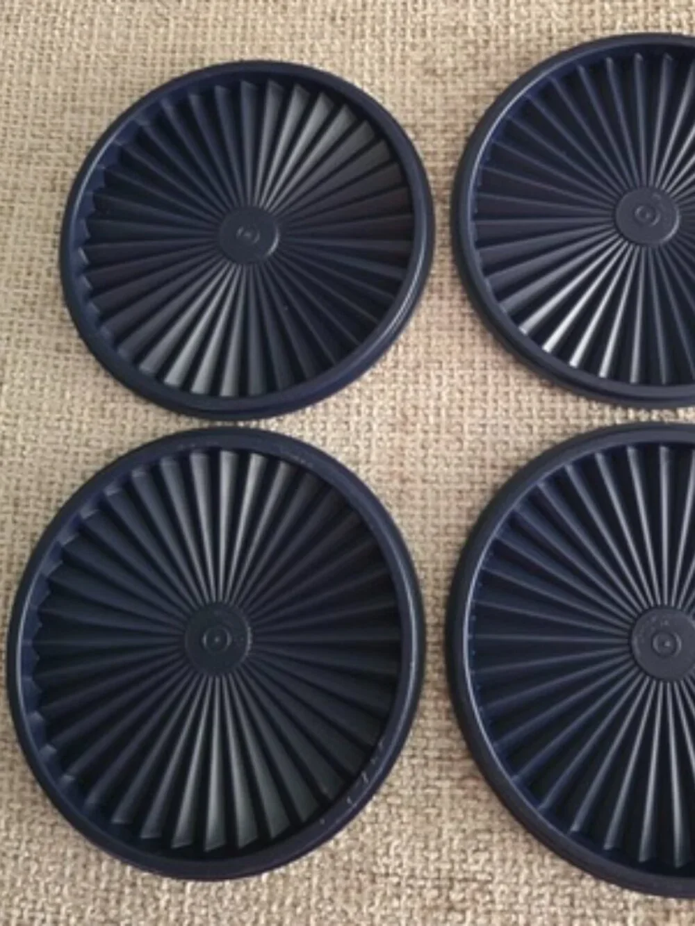 Tupperware Replacement Seal #890-36 Navy Blue Cereal Bowl Lid